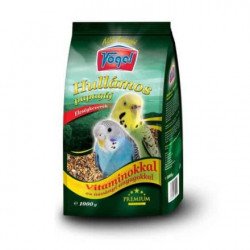 Vogel Prémium - teljesértékű eleség 1 kg zacskós hullámospapagájok részére 315191 Főeleség Madár VOGEL