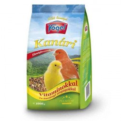 Vogel Prémium - teljesértékű eleség 1 kg zacskós kanárik részére 315238 Főeleség Madár VOGEL