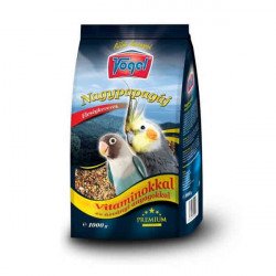 Vogel Prémium - teljesértékű eleség 1 kg zacskós nagypapagájok részére 315207 Főeleség Madár VOGEL