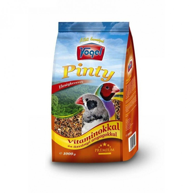 Vogel Prémium - teljesértékű eleség 1 kg zacskós pintyek részére 315221