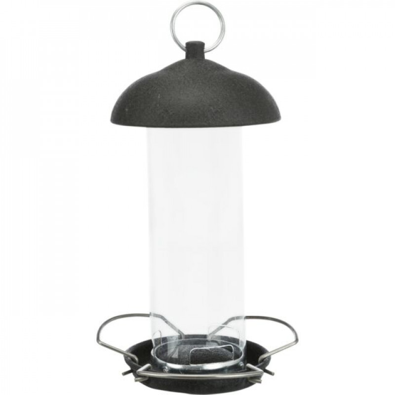 TRIXIE 55418 madáretető kerti madaraknak fekete műanyag állókával 560 ML/10 cm