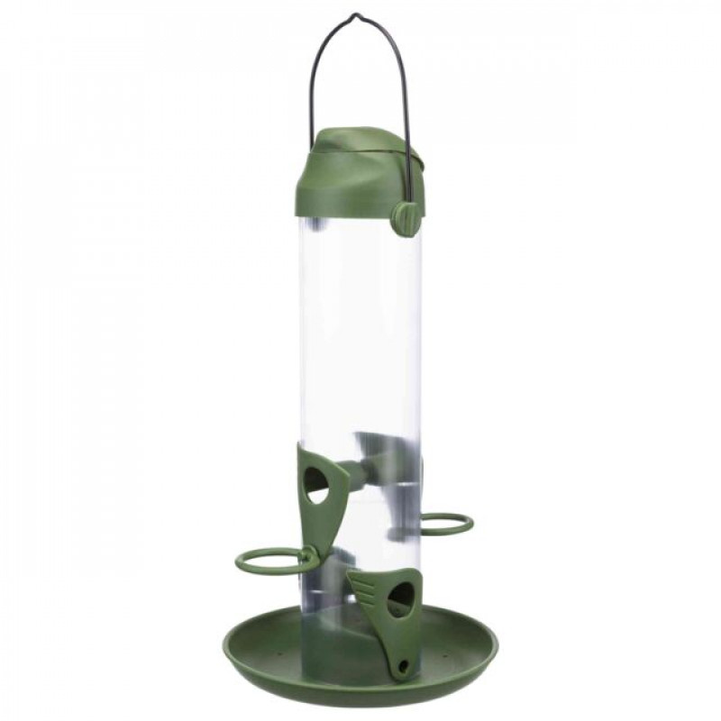 TRIXIE 55625 madáretető kerti madaraknak műa. hengeres tálkával 750 ML/29 cm