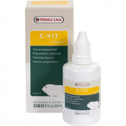 VL Oropharma C-vit 50 ml Multivitamin keverék extra C-vitaminnal tengerimalacoknak 460700 Vitaminok Rágcsáló Versele-Laga