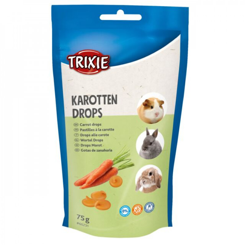 TRIXIE 60231 rágcsáló drops 75 g répás