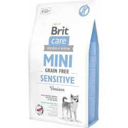 Brit Care gabonamentes Mini Sensitiv 400 g szarvashús sárgaborsóval 170777 Kutya Kutyáknak Brit