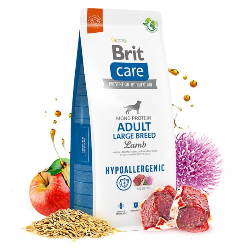 Brit Care Hypoallergenic ADULT Large Breed 12 kg Lamb 172222