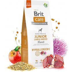Brit Care Hypoallergenic JUNIOR Large Breed 1 kg Lamb 172217 Kutya Kutyáknak Brit