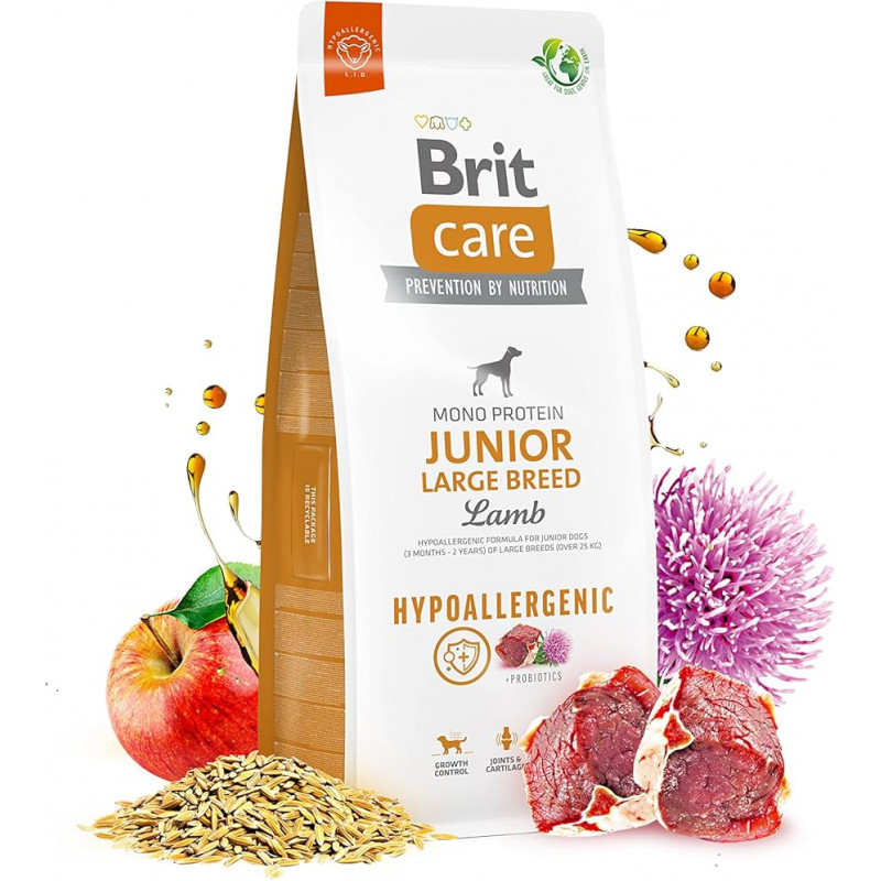 Brit Care Hypoallergenic JUNIOR Large Breed 12 kg Lamb 172219