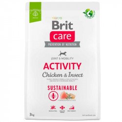 Brit Care Sustainable gluténmentes ACTIVITY 12 kg Chicken&Insect 172192 Kutya Kutyáknak Brit