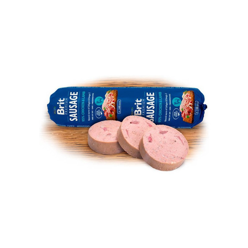 Brit kolbász/húscsemege 800 g csirke & bárány 104100080