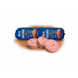 Brit kolbász/húscsemege 800 g Sport formula marha & hal 104100084 Konzerv, nedves táp Kutyáknak Brit