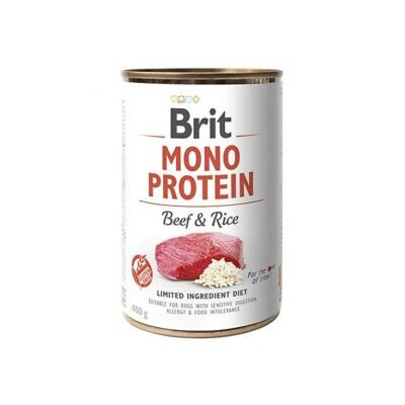 Brit Mono Protein 400 g Beef & Brown Rice 104100832