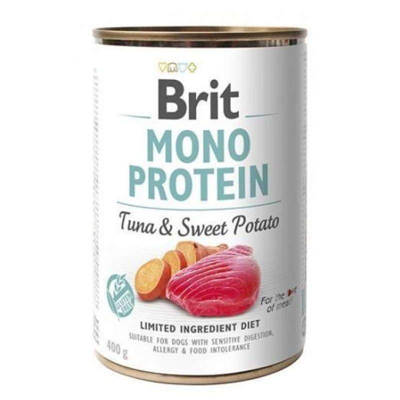 Brit Mono Protein 400 g Tuna & Sweet Potato 104100836