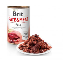 Brit Paté&Meat 400 g Beef&Turkey 104100858 Konzerv, nedves táp Kutyáknak Brit