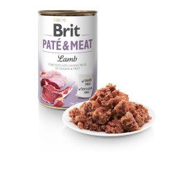 Brit Paté&Meat 400 g Lamb&Chicken 104100861 Konzerv, nedves táp Kutyáknak Brit