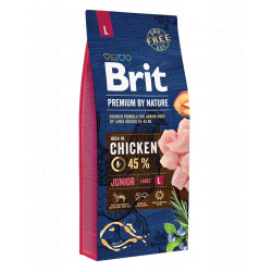Brit Premium by Nature Junior L 15 kg 170824 Kutya Kutyáknak Brit