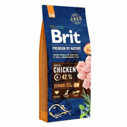 Brit Premium by Nature Senior S/M 15 kg 170923 Kutya Kutyáknak Brit