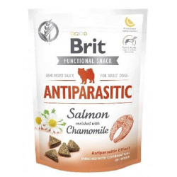 Brit Snack Dog jutalomfalat 150 g Antiparasitic salmon&kamilla 111583 Kutya Kutyáknak Brit
