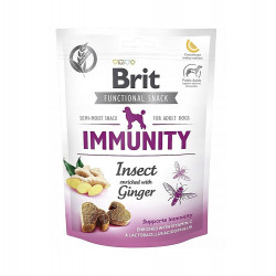 Brit Snack Dog jutalomfalat 150 g Immunity insect&ginger 111579 Kutya Kutyáknak Brit