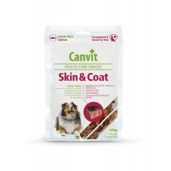 Brit Snack jutalomfalat CANVIT vitaminos kutyáknak 200 g skin&coat egészséges bőr és szőr 115100234 Kutya Kutyáknak Brit