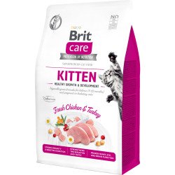 Brit Care Cat GF Kitten 7 kg kölyök macskáknak csirke&rpulyka 171277 Macskaeledel Macskáknak Brit