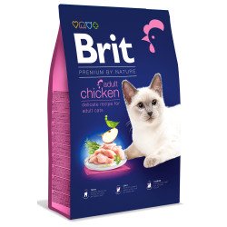 Brit Premium by Nature Cat adult csirkés 8 kg 171867 Macskaeledel Macskáknak Brit