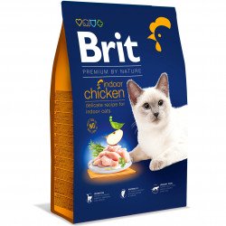 Brit Premium by Nature Cat Indoor 8 kg 171869 Macskaeledel Macskáknak Brit
