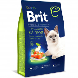 Brit Premium by Nature Cat sterile 8 kg lazacos 171872 Macskaeledel Macskáknak Brit