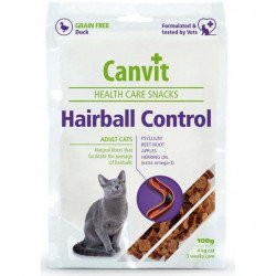 Brit Snack jutalomfalat CANVIT macskáknak vitaminos 100 g Hairball szőrgolyók képződésére 115100328 Jutalomfalat Macskáknak Brit