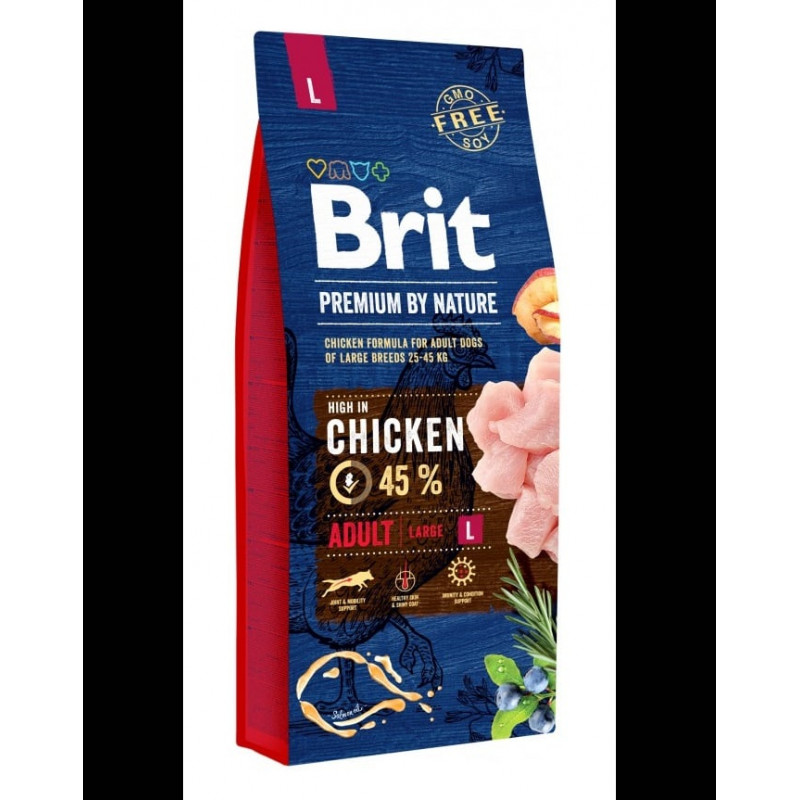 Brit Premium by Nature Adult L 15 kg 170827